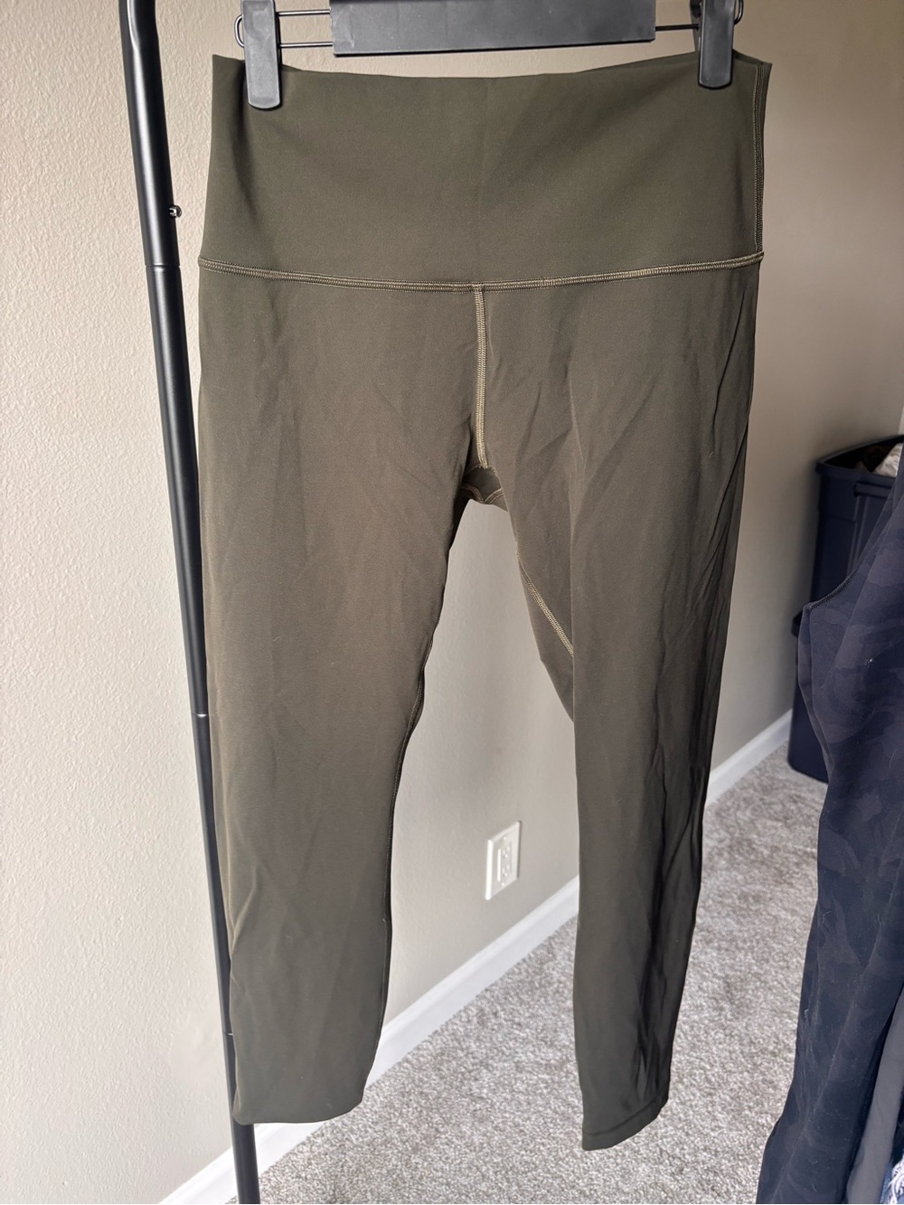 lululemon athletica Olive Green High-Rise Leggings